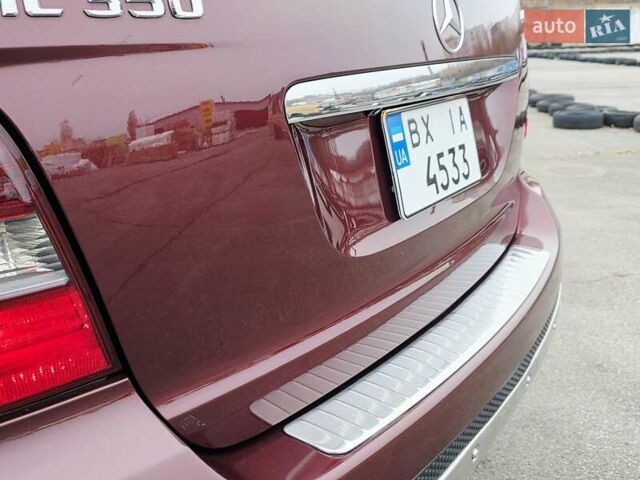 Красный Мерседес М-Класс, объемом двигателя 3.5 л и пробегом 266 тыс. км за 9333 $, фото 27 на Automoto.ua