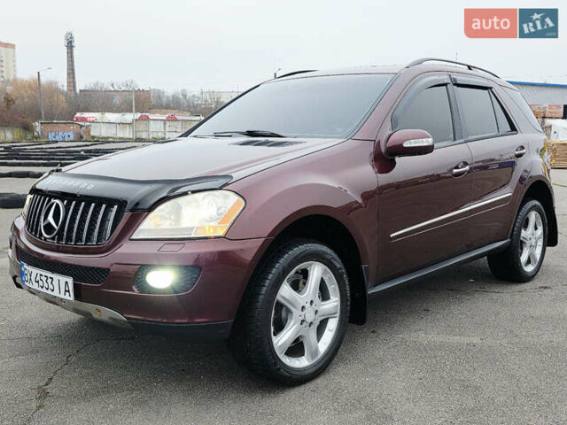 Красный Мерседес М-Класс, объемом двигателя 3.5 л и пробегом 266 тыс. км за 11499 $, фото 32 на Automoto.ua