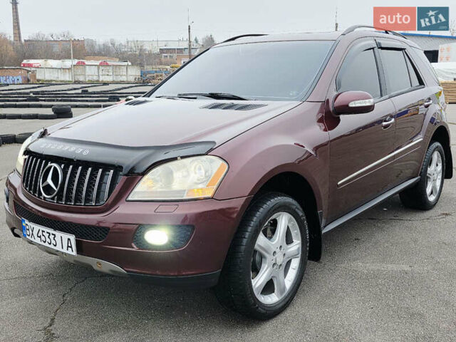 Красный Мерседес М-Класс, объемом двигателя 3.5 л и пробегом 266 тыс. км за 11499 $, фото 34 на Automoto.ua