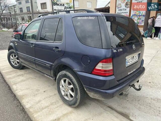Мерседес М-Класс, объемом двигателя 2.7 л и пробегом 444 тыс. км за 6200 $, фото 14 на Automoto.ua