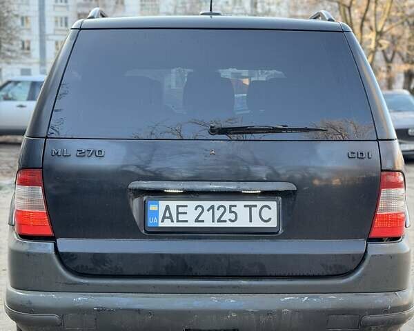 Сірий Мерседес М-Клас, об'ємом двигуна 2.69 л та пробігом 255 тис. км за 8000 $, фото 1 на Automoto.ua