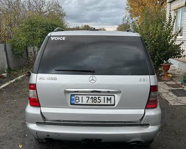 Серый Мерседес М-Класс, объемом двигателя 2.69 л и пробегом 357 тыс. км за 7600 $, фото 7 на Automoto.ua