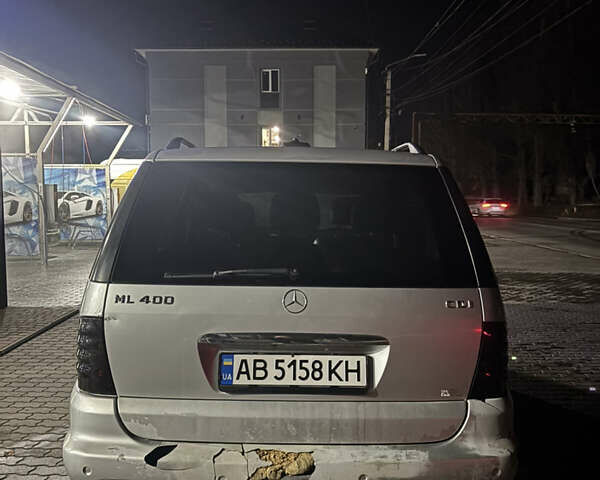 Серый Мерседес М-Класс, объемом двигателя 4 л и пробегом 250 тыс. км за 6200 $, фото 4 на Automoto.ua