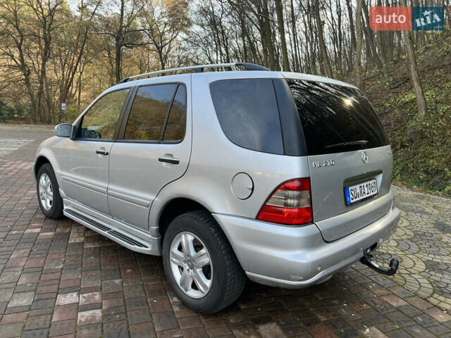 Серый Мерседес М-Класс, объемом двигателя 2.7 л и пробегом 270 тыс. км за 4400 $, фото 13 на Automoto.ua