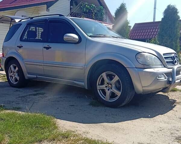 Мерседес М-Класс 2004 в Костополе на Automoto.ua Серый Мерседес М-Класс, объемом двигателя 4 л и пробегом 320 тыс. км за 8800 $, фото 6 на Automoto.ua