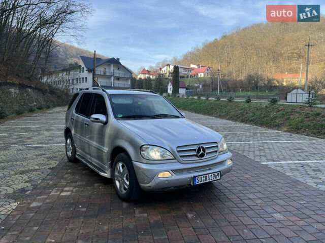 Серый Мерседес М-Класс, объемом двигателя 2.7 л и пробегом 270 тыс. км за 4400 $, фото 5 на Automoto.ua