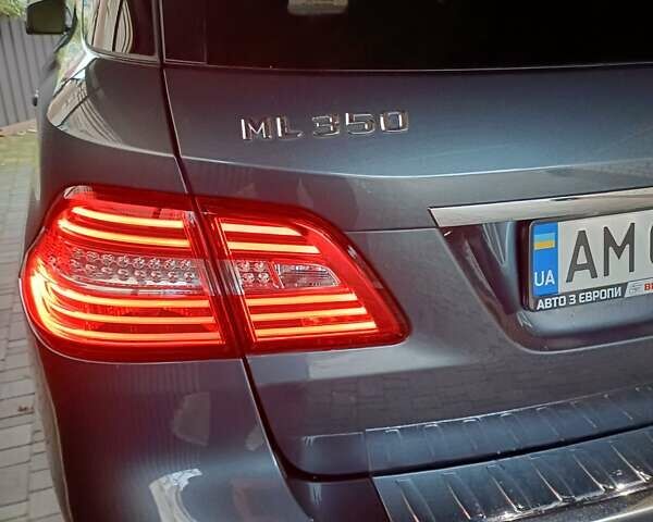 Серый Мерседес М-Класс, объемом двигателя 2.99 л и пробегом 195 тыс. км за 20950 $, фото 9 на Automoto.ua