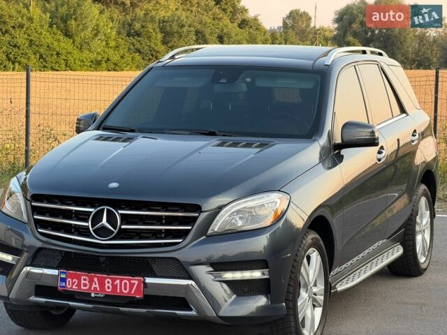 Сірий Мерседес М-Клас, об'ємом двигуна 3 л та пробігом 139 тис. км за 24999 $, фото 3 на Automoto.ua