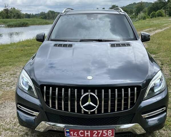 Серый Мерседес М-Класс, объемом двигателя 2.99 л и пробегом 155 тыс. км за 27999 $, фото 2 на Automoto.ua