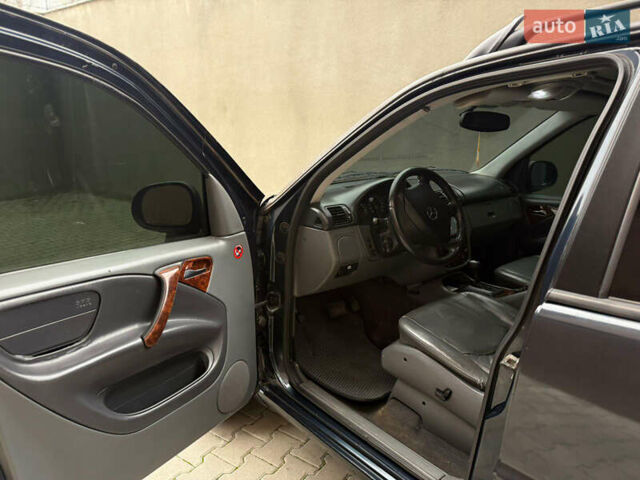 Синий Мерседес М-Класс, объемом двигателя 3.2 л и пробегом 280 тыс. км за 4850 $, фото 11 на Automoto.ua