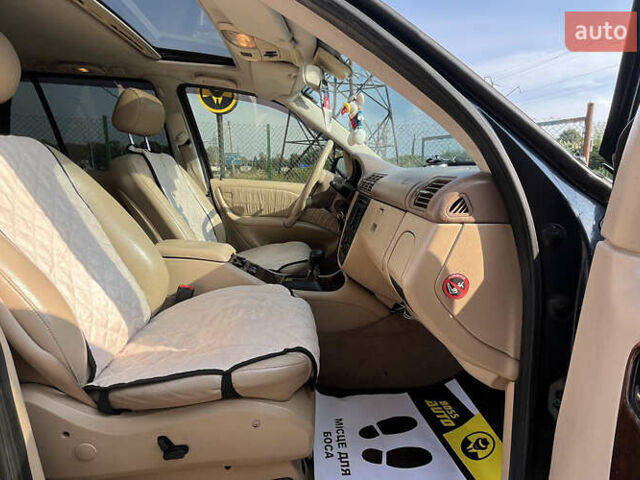 Синий Мерседес М-Класс, объемом двигателя 3.2 л и пробегом 302 тыс. км за 7600 $, фото 19 на Automoto.ua