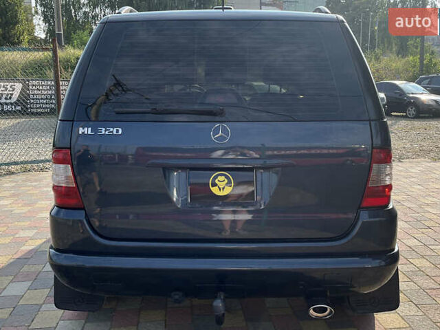 Синий Мерседес М-Класс, объемом двигателя 3.2 л и пробегом 302 тыс. км за 7600 $, фото 5 на Automoto.ua