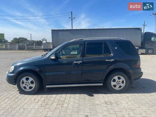 Мерседес М-Клас 2001 у Чернівцях на Automoto.ua Синій Мерседес М-Клас, об'ємом двигуна 2.69 л та пробігом 410 тис. км за 6000 $, фото 1 на Automoto.ua