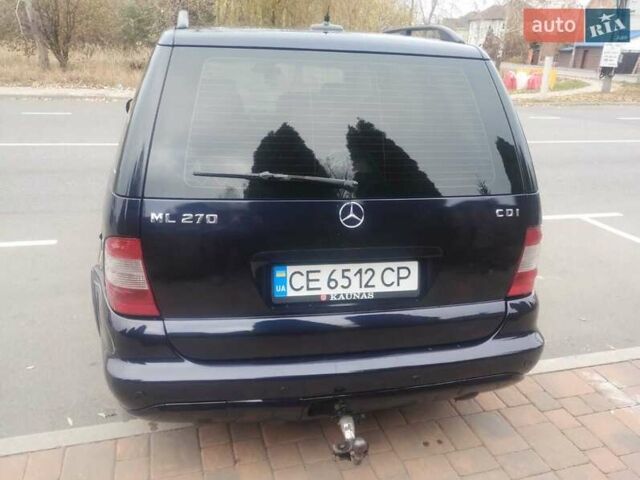 Синий Мерседес М-Класс, объемом двигателя 2.69 л и пробегом 407 тыс. км за 7000 $, фото 4 на Automoto.ua