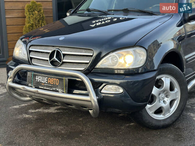 Синий Мерседес М-Класс, объемом двигателя 3.19 л и пробегом 324 тыс. км за 8400 $, фото 4 на Automoto.ua