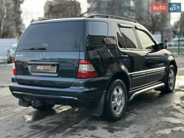 Синий Мерседес М-Класс, объемом двигателя 3.19 л и пробегом 324 тыс. км за 8400 $, фото 18 на Automoto.ua