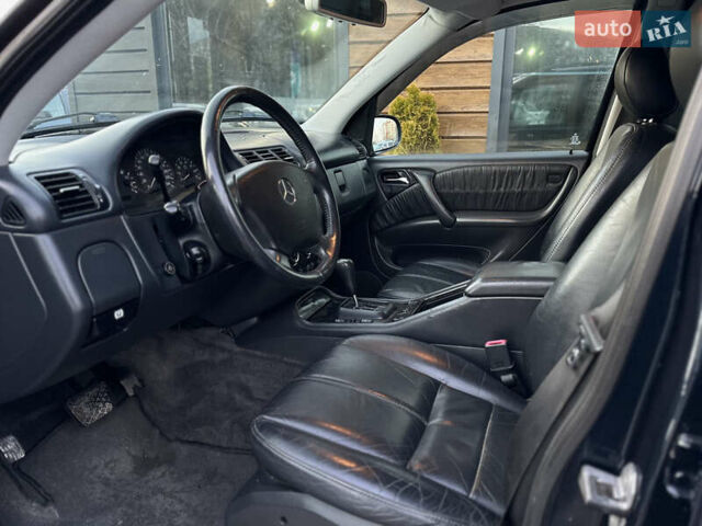 Синий Мерседес М-Класс, объемом двигателя 3.19 л и пробегом 324 тыс. км за 8400 $, фото 26 на Automoto.ua