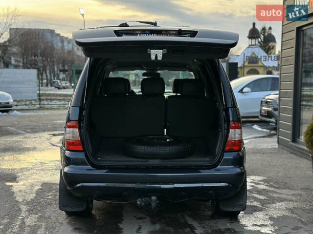 Синий Мерседес М-Класс, объемом двигателя 3.19 л и пробегом 324 тыс. км за 8400 $, фото 16 на Automoto.ua