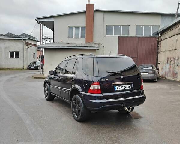 Синій Мерседес М-Клас, об'ємом двигуна 2.69 л та пробігом 346 тис. км за 7600 $, фото 13 на Automoto.ua