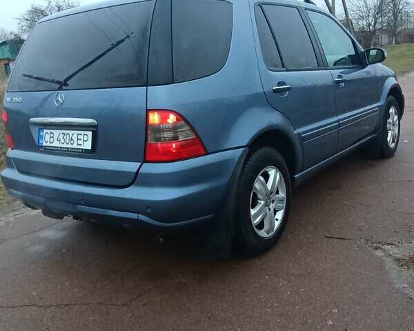 Синий Мерседес М-Класс, объемом двигателя 3.5 л и пробегом 360 тыс. км за 6900 $, фото 3 на Automoto.ua