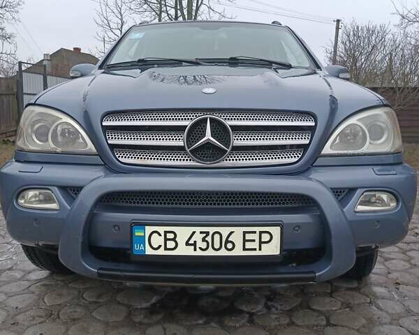 Синий Мерседес М-Класс, объемом двигателя 3.5 л и пробегом 360 тыс. км за 6900 $, фото 30 на Automoto.ua