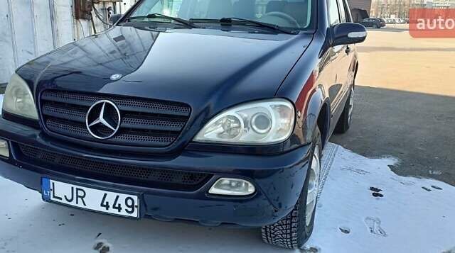 Синій Мерседес М-Клас, об'ємом двигуна 2.7 л та пробігом 360 тис. км за 4800 $, фото 6 на Automoto.ua