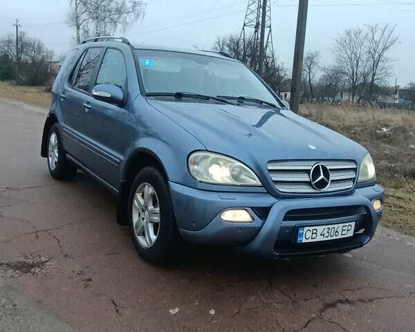 Синий Мерседес М-Класс, объемом двигателя 3.5 л и пробегом 360 тыс. км за 6900 $, фото 5 на Automoto.ua