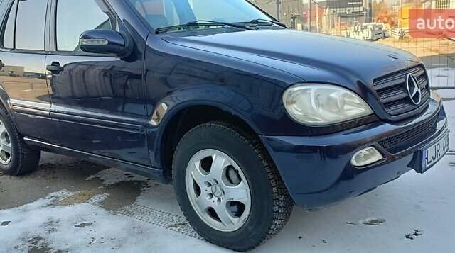 Синій Мерседес М-Клас, об'ємом двигуна 2.7 л та пробігом 360 тис. км за 4800 $, фото 8 на Automoto.ua