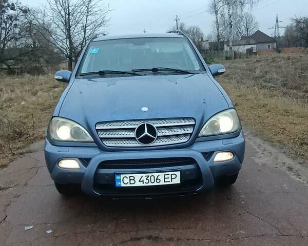 Синий Мерседес М-Класс, объемом двигателя 3.5 л и пробегом 360 тыс. км за 6900 $, фото 8 на Automoto.ua