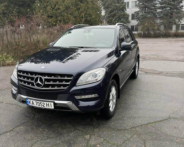 Синий Мерседес М-Класс, объемом двигателя 2.2 л и пробегом 211 тыс. км за 17500 $, фото 1 на Automoto.ua