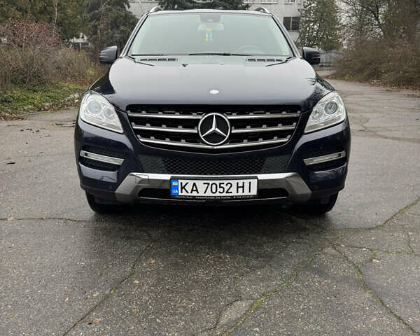 Синий Мерседес М-Класс, объемом двигателя 2.2 л и пробегом 211 тыс. км за 17500 $, фото 2 на Automoto.ua