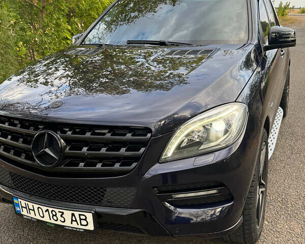 Синий Мерседес М-Класс, объемом двигателя 2.99 л и пробегом 220 тыс. км за 24500 $, фото 2 на Automoto.ua