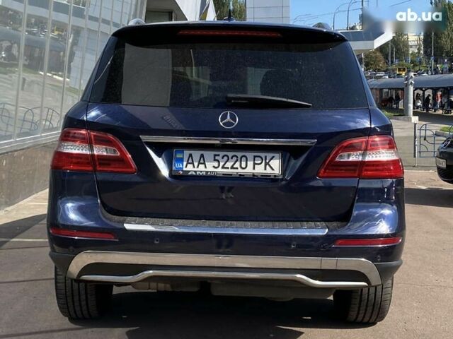 Синий Мерседес М-Класс, объемом двигателя 2.1 л и пробегом 307 тыс. км за 21999 $, фото 5 на Automoto.ua