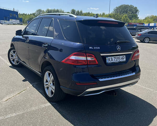 Синій Мерседес М-Клас, об'ємом двигуна 2.99 л та пробігом 216 тис. км за 20950 $, фото 42 на Automoto.ua