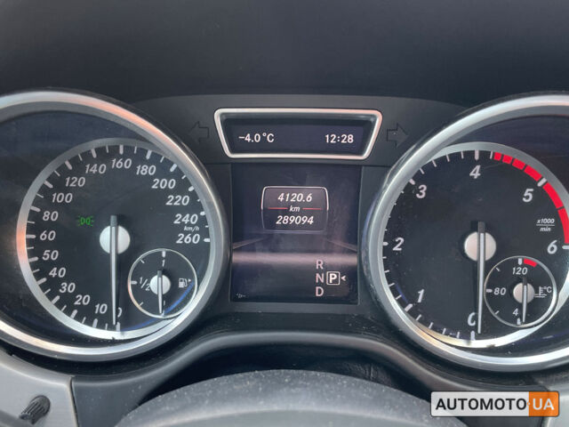 Сірий Мерседес МЛ 250, об'ємом двигуна 2.2 л та пробігом 290 тис. км за 20999 $, фото 12 на Automoto.ua