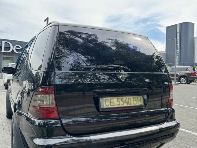 Черный Мерседес МЛ 320, объемом двигателя 3.2 л и пробегом 301 тыс. км за 7100 $, фото 1 на Automoto.ua