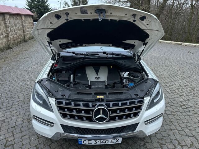 Белый Мерседес МЛ 350, объемом двигателя 3 л и пробегом 131 тыс. км за 22700 $, фото 14 на Automoto.ua