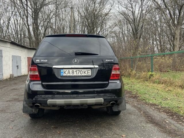 Черный Мерседес МЛ 350, объемом двигателя 3.5 л и пробегом 2 тыс. км за 10200 $, фото 2 на Automoto.ua