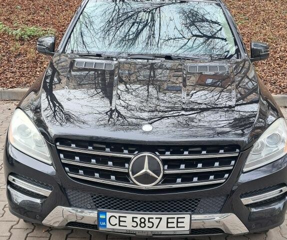 Чорний Мерседес МЛ 350, об'ємом двигуна 3 л та пробігом 2 тис. км за 24500 $, фото 6 на Automoto.ua