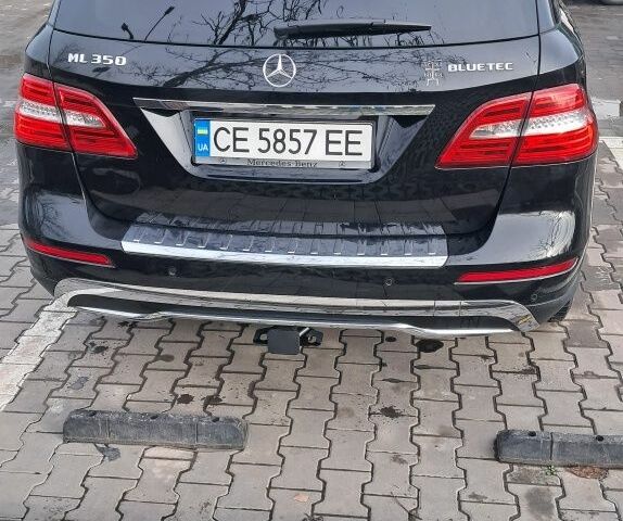 Чорний Мерседес МЛ 350, об'ємом двигуна 3 л та пробігом 2 тис. км за 24500 $, фото 3 на Automoto.ua