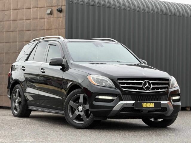 Черный Мерседес МЛ 350, объемом двигателя 3.5 л и пробегом 331 тыс. км за 16950 $, фото 9 на Automoto.ua