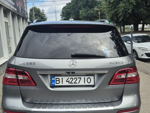 Серый Мерседес МЛ 350, объемом двигателя 3 л и пробегом 103 тыс. км за 735 $, фото 1 на Automoto.ua