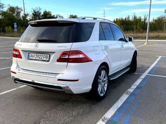 Мерседес МЛ класс 2014 в Запорожье на Automoto.ua Белый Мерседес МЛ класс, объемом двигателя 3 л и пробегом 262 тыс. км за 29800 $, фото 3 на Automoto.ua