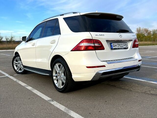 Мерседес МЛ класс 2014 в Запорожье на Automoto.ua Белый Мерседес МЛ класс, объемом двигателя 3 л и пробегом 262 тыс. км за 29800 $, фото 1 на Automoto.ua