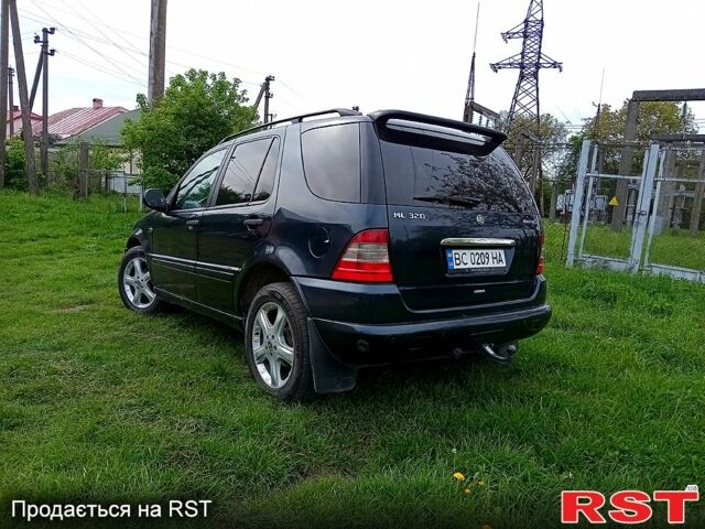 Чорний Мерседес ML-Class, об'ємом двигуна 3.2 л та пробігом 297 тис. км за 5999 $, фото 2 на Automoto.ua