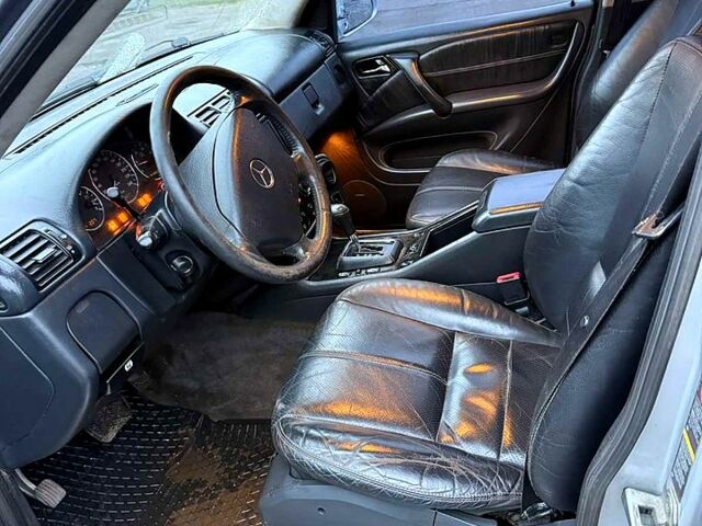 Серый Мерседес МЛ класс, объемом двигателя 4 л и пробегом 277 тыс. км за 3500 $, фото 6 на Automoto.ua