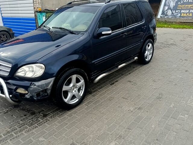 Синий Мерседес МЛ класс, объемом двигателя 2.7 л и пробегом 400 тыс. км за 4100 $, фото 9 на Automoto.ua