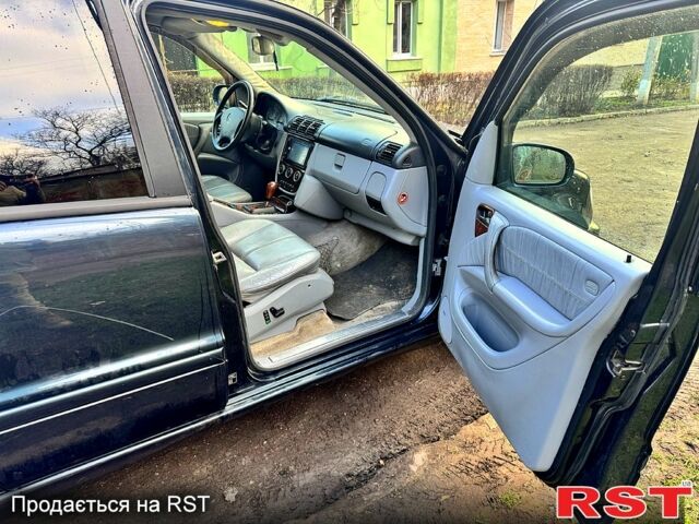 Синий Мерседес МЛ класс, объемом двигателя 4 л и пробегом 200 тыс. км за 4500 $, фото 6 на Automoto.ua