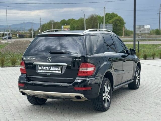 Черный Мерседес МЛ, объемом двигателя 3 л и пробегом 260 тыс. км за 14800 $, фото 1 на Automoto.ua