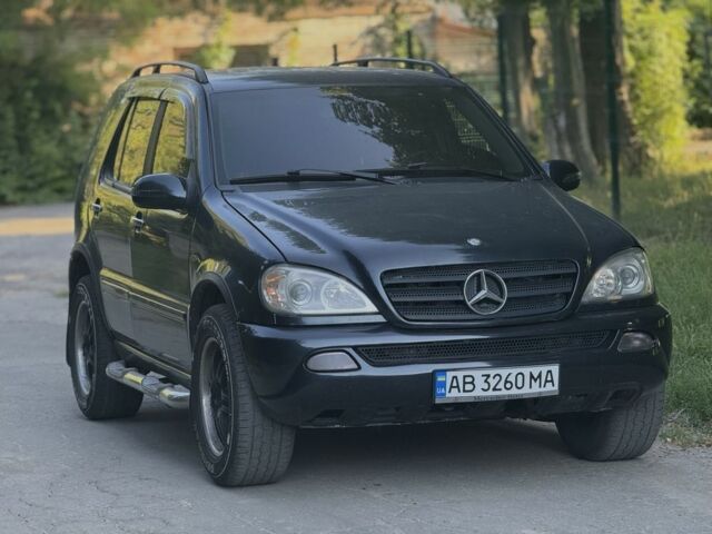 Синий Мерседес МЛ, объемом двигателя 3.2 л и пробегом 240 тыс. км за 5000 $, фото 4 на Automoto.ua